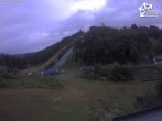 Archiv Foto Webcam Winterberg: Blick vom Quick Jet zur Sprungschanze 05:00