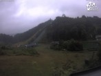 Archiv Foto Webcam Winterberg: Blick vom Quick Jet zur Sprungschanze 09:00
