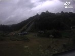 Archiv Foto Webcam Winterberg: Blick vom Quick Jet zur Sprungschanze 13:00