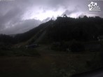 Archiv Foto Webcam Winterberg: Blick vom Quick Jet zur Sprungschanze 15:00