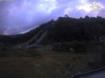 Archiv Foto Webcam Winterberg: Blick vom Quick Jet zur Sprungschanze 19:00