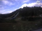 Archiv Foto Webcam Winterberg: Blick vom Quick Jet zur Sprungschanze 17:00