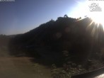 Archived image Webcam Winterberg: View to Ski Jumping Hill from Quick Jet 06:00