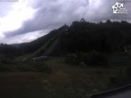 Archiv Foto Webcam Winterberg: Blick vom Quick Jet zur Sprungschanze 13:00