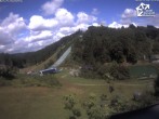 Archiv Foto Webcam Winterberg: Blick vom Quick Jet zur Sprungschanze 13:00