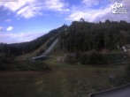 Archiv Foto Webcam Winterberg: Blick vom Quick Jet zur Sprungschanze 17:00