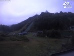 Archiv Foto Webcam Winterberg: Blick vom Quick Jet zur Sprungschanze 05:00