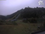 Archiv Foto Webcam Winterberg: Blick vom Quick Jet zur Sprungschanze 06:00