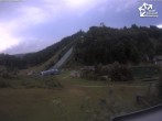 Archiv Foto Webcam Winterberg: Blick vom Quick Jet zur Sprungschanze 19:00