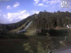 Archiv Foto Webcam Winterberg: Blick vom Quick Jet zur Sprungschanze 17:00