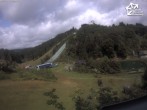 Archiv Foto Webcam Winterberg: Blick vom Quick Jet zur Sprungschanze 13:00