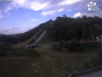 Archiv Foto Webcam Winterberg: Blick vom Quick Jet zur Sprungschanze 17:00