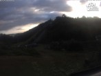 Archiv Foto Webcam Winterberg: Blick vom Quick Jet zur Sprungschanze 05:00