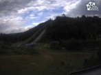 Archiv Foto Webcam Winterberg: Blick vom Quick Jet zur Sprungschanze 13:00