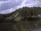 Archiv Foto Webcam Winterberg: Blick vom Quick Jet zur Sprungschanze 17:00