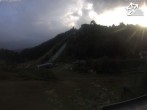 Archiv Foto Webcam Winterberg: Blick vom Quick Jet zur Sprungschanze 06:00