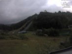 Archived image Webcam Winterberg: View to Ski Jumping Hill from Quick Jet 06:00