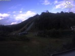 Archiv Foto Webcam Winterberg: Blick vom Quick Jet zur Sprungschanze 17:00