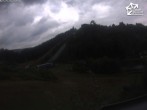 Archiv Foto Webcam Winterberg: Blick vom Quick Jet zur Sprungschanze 13:00