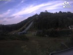 Archiv Foto Webcam Winterberg: Blick vom Quick Jet zur Sprungschanze 17:00