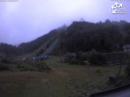 Archiv Foto Webcam Winterberg: Blick vom Quick Jet zur Sprungschanze 05:00