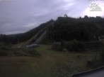 Archiv Foto Webcam Winterberg: Blick vom Quick Jet zur Sprungschanze 09:00