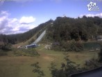 Archiv Foto Webcam Winterberg: Blick vom Quick Jet zur Sprungschanze 13:00
