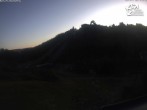 Archiv Foto Webcam Winterberg: Blick vom Quick Jet zur Sprungschanze 05:00