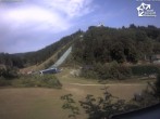 Archiv Foto Webcam Winterberg: Blick vom Quick Jet zur Sprungschanze 13:00