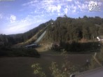 Archiv Foto Webcam Winterberg: Blick vom Quick Jet zur Sprungschanze 17:00