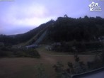 Archiv Foto Webcam Winterberg: Blick vom Quick Jet zur Sprungschanze 05:00