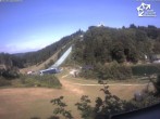Archiv Foto Webcam Winterberg: Blick vom Quick Jet zur Sprungschanze 13:00
