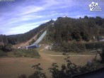 Archiv Foto Webcam Winterberg: Blick vom Quick Jet zur Sprungschanze 13:00