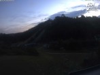 Archiv Foto Webcam Winterberg: Blick vom Quick Jet zur Sprungschanze 05:00