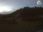 Archiv Foto Webcam Winterberg: Blick vom Quick Jet zur Sprungschanze 19:00