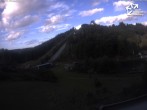 Archiv Foto Webcam Winterberg: Blick vom Quick Jet zur Sprungschanze 17:00