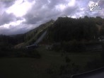 Archiv Foto Webcam Winterberg: Blick vom Quick Jet zur Sprungschanze 15:00