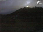 Archived image Webcam Winterberg: View to Ski Jumping Hill from Quick Jet 05:00