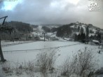 Archiv Foto Webcam Winterberg: Blick von Astenstraße auf St. Georg Schanze 07:00