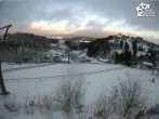 Archiv Foto Webcam Winterberg: Blick von Astenstraße auf St. Georg Schanze 07:00