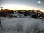 Archiv Foto Webcam Winterberg: Blick von Astenstraße auf St. Georg Schanze 07:00