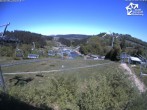 Archiv Foto Webcam Winterberg: Blick von Astenstraße auf St. Georg Schanze 11:00