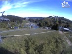 Archiv Foto Webcam Winterberg: Blick von Astenstraße auf St. Georg Schanze 09:00
