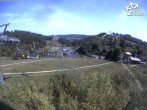 Archiv Foto Webcam Winterberg: Blick von Astenstraße auf St. Georg Schanze 09:00