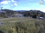 Archiv Foto Webcam Winterberg: Blick von Astenstraße auf St. Georg Schanze 09:00