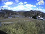 Archiv Foto Webcam Winterberg: Blick von Astenstraße auf St. Georg Schanze 11:00