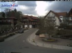 Archiv Foto Webcam Schluchsee: Rathausvorplatz 17:00