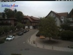 Archived image Webcam Schluchsee: Town hall 05:00
