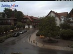 Archived image Webcam Schluchsee: Town hall 19:00