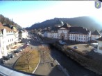 Archived image Webcam St Blasien Menzenschwand: main street 13:00